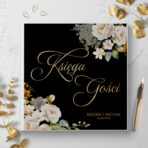 Księga Gości Weselnych czarne lub białe kartki - Ingrid
