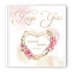 Księga Gości Weselnych czarne lub białe kartki - Adela - obrazek 7