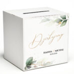 Pudełko na koperty - Eukaliptus