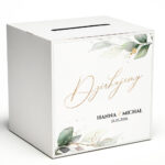 Pudełko na koperty - Eukaliptus