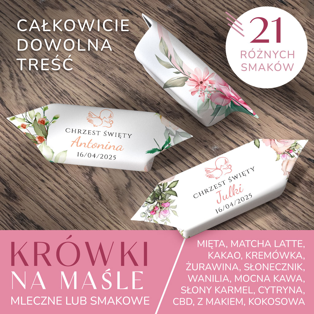 rek-krowka-chrzest krówki personalizowane na chrzest