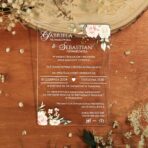 Zaproszenia Ślubne na pleksi