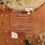 Zaproszenia Ślubne na pleksi