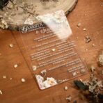 Zaproszenia Ślubne na pleksi