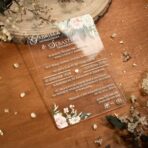 Zaproszenia Ślubne na pleksi