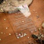 Zaproszenia Ślubne na pleksi