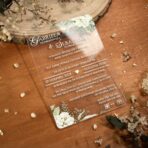 Zaproszenia Ślubne na pleksi