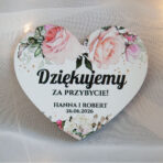 magnesy podziękowania dla gości