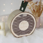 drewniana skrzynka na koperty