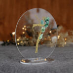 numerki okrągłe na stół weselny pleksi