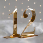 numerki na stół weselny pleksi