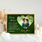 Podziękowania dla Rodziców ze zdjęciem