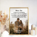 Podziękowania dla Rodziców ze zdjęciem