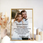 Podziękowania dla Rodziców ze zdjęciem