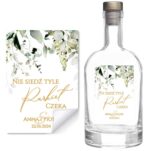 naklejki na wódkę weselną