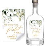 naklejki na wódkę weselną