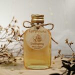 Buteleczka na alkohol weselny podziękowanie dla gości