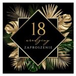 zaproszenia urodzinowe na 18 30 40