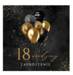 zaproszenia urodzinowe na 18 30 40