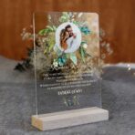 Podziękowanie dla rodziców na pleksi ze zdjęciem kolaż