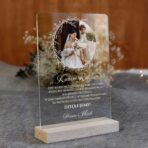 Podziękowanie dla rodziców na pleksi ze zdjęciem kolaż