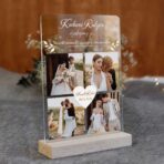 Podziękowanie dla rodziców na pleksi ze zdjęciem kolaż