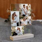 Podziękowanie dla rodziców na pleksi ze zdjęciem kolaż