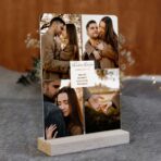 Podziękowanie dla rodziców na pleksi ze zdjęciem kolaż