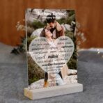 Podziękowanie dla rodziców na pleksi ze zdjęciem kolaż