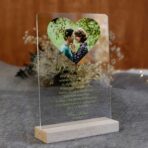 Podziękowanie dla rodziców na pleksi ze zdjęciem kolaż