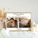 Podziękowanie dla rodziców ze zdjęciem kolaż