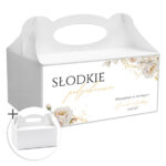 naklejki na ciasto weselne