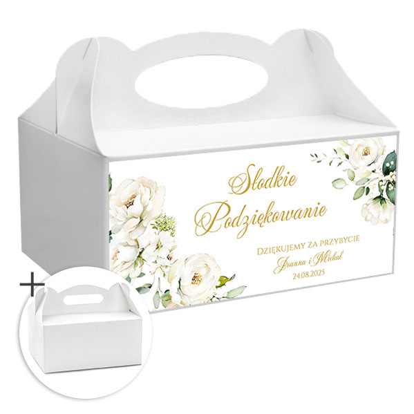 naklejki na ciasto weselne