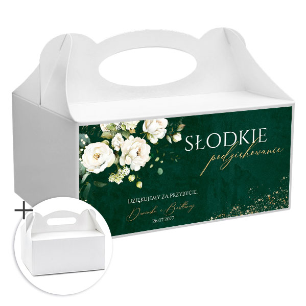 naklejki na ciasto weselne