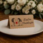 winietki na stół boho rustykalne eko