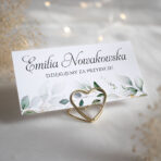 Winietki weselne na stojaku