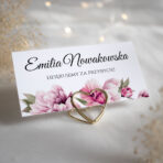 Winietki weselne na stojaku