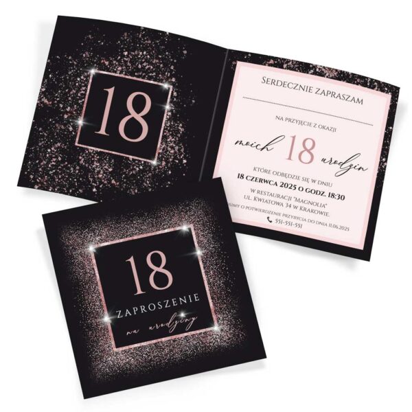 zaproszenia urodzinowe na 18 30 40
