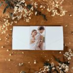 Zaproszenia Ślubne DL opaska ze zdjęciem