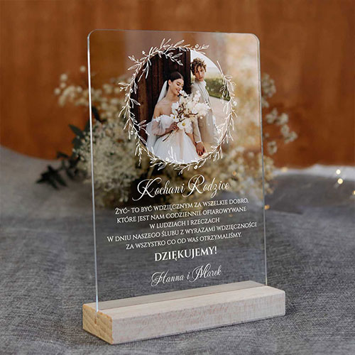 podziękowania dla gości