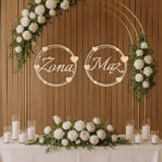 Dekoracja sali weselnej