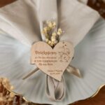 Drewniane magnesy ślubne. Podziękowania dla gości weselnych