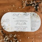 Zaproszenia Ślubne brama kwiaty