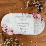 Zaproszenia Ślubne brama kwiaty