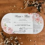 Zaproszenia Ślubne brama kwiaty