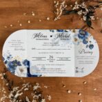 Zaproszenia Ślubne brama kwiaty