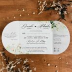 Zaproszenia Ślubne brama kwiaty