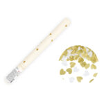 tuba z konfetti ślub wesele serca