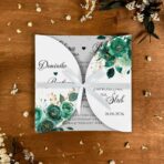 Zaproszenia Ślubne brama kwiaty