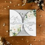 Zaproszenia Ślubne brama kwiaty